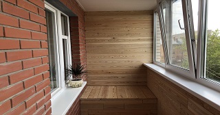 Отделка, остекление, утепление балконов в Рыбинске от 209 руб. м/2.