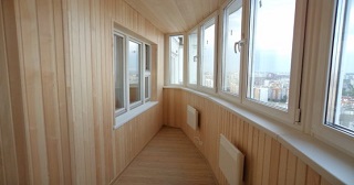 Отделка, остекление, утепление балконов в Рыбинске от 209 руб. м/2.